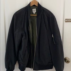 Gap black bomber jacket